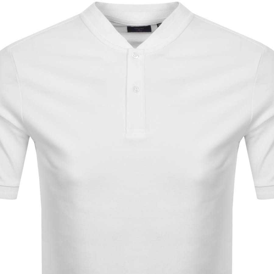 Alternative Image for ProductSuperdry Grandad Collar Polo Shirt Optic White2